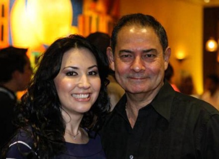 Valerie and Rudy Rivas at the new restaurant opening party (Photo: Gulf News)